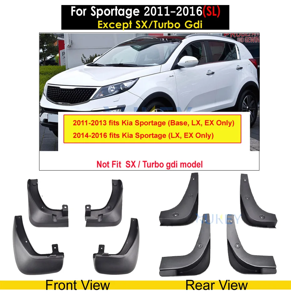 Брызговики XUKEY для Kia Rio Soul Cerato Spectra Forte Optima Sportage K3 K5 X-line KX Cross Брызговики - Цвет: For Sportage 11-16