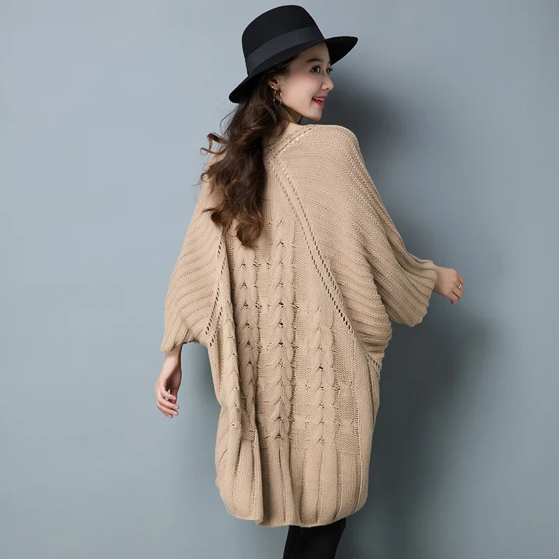 2018 Spring And Autumn New Round Neck Wool Ladies Pullover Loose Korean Large Size Women Long Sleeve Knitted Sweater D157 | Женская