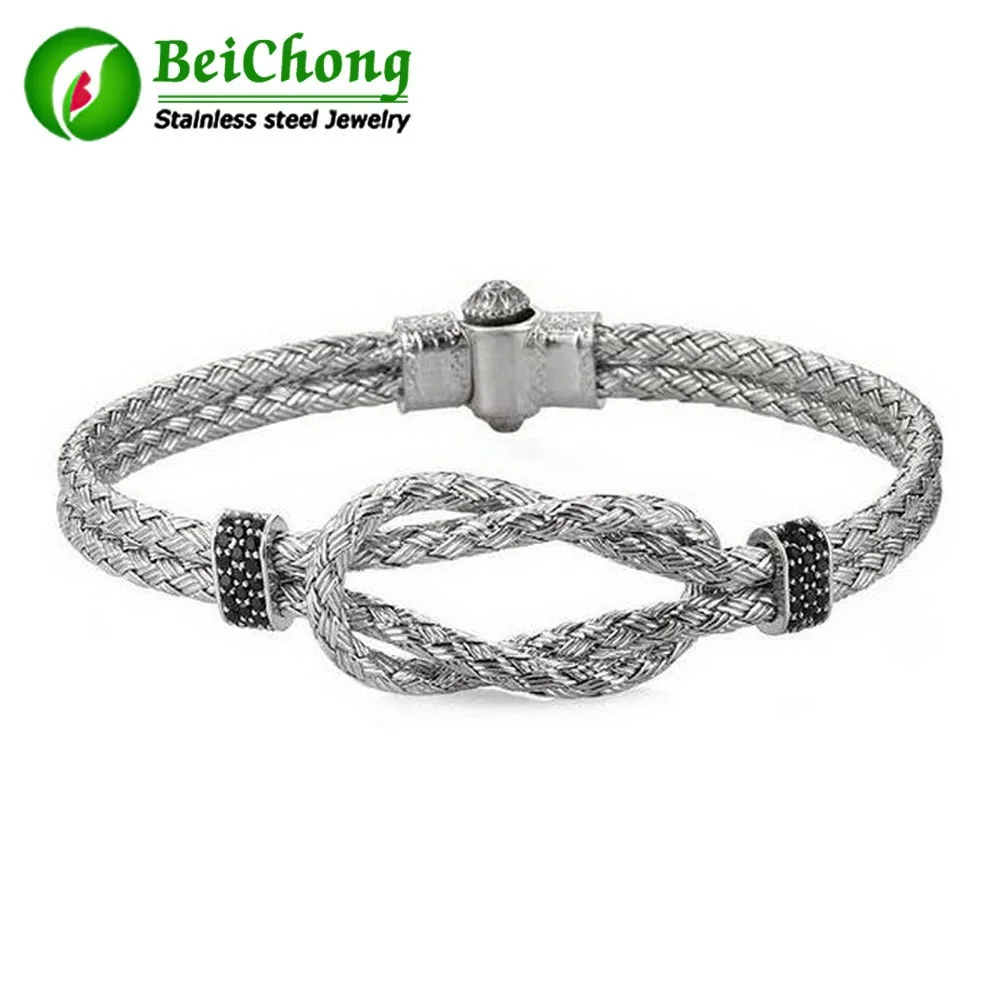 (10 pieces/lot) Atolyestone Anchor Bracelet Men's Artillery Bangles In High Quality 316L Stainless Steel Men | Украшения и