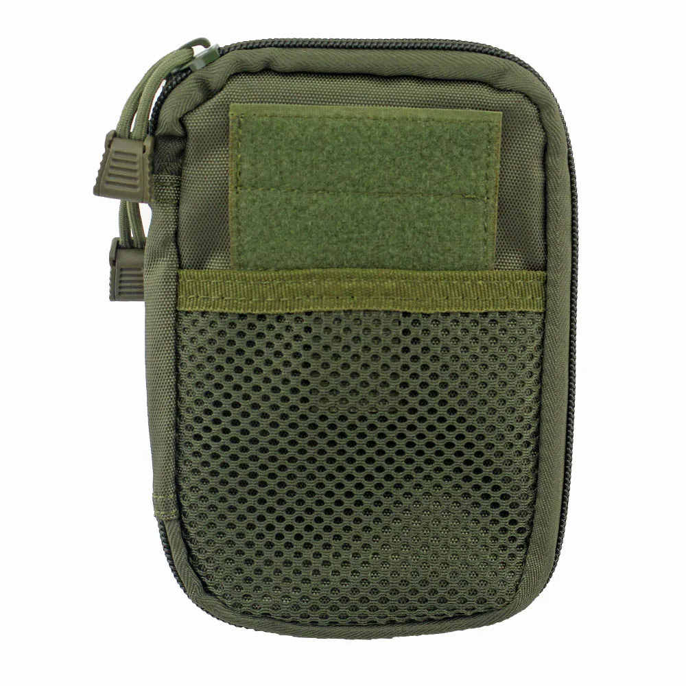Army Green Наружная тактическая Сумка Molle EDC, сумка для хранения макияжа, спортивная сумка для охоты, поясная сумка - Цвет: Army Green