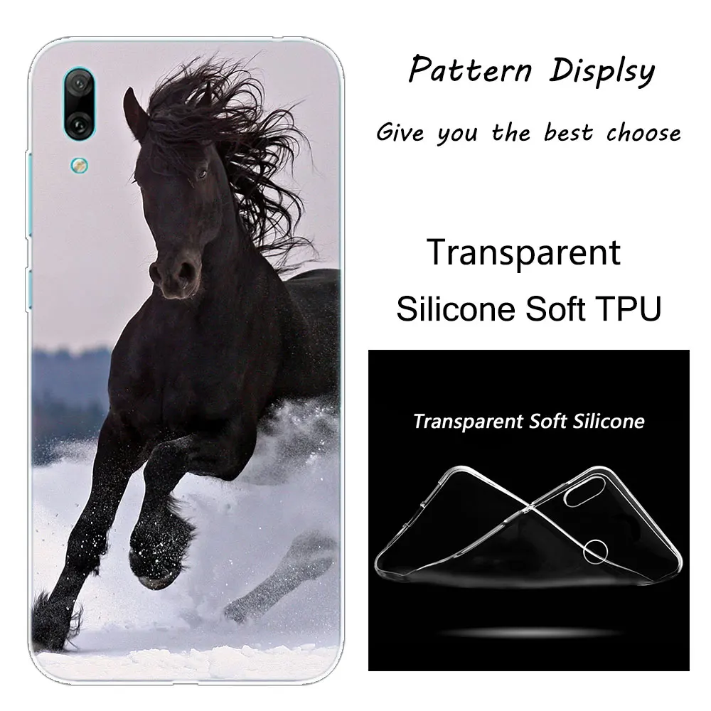 008 Мягкий силиконовый чехол для телефона Hot Horse Running для huawei mate 10 20 Lite Pro Enjoy 9S Y9 Y7 Y6 Y5 Pro Модный чехол - Цвет: 008