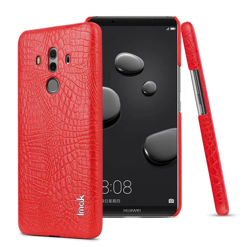 Original iMak Ruiyi Series Crocodile Silm Phone Case For Huawei Mate 10 Pro Bumper |