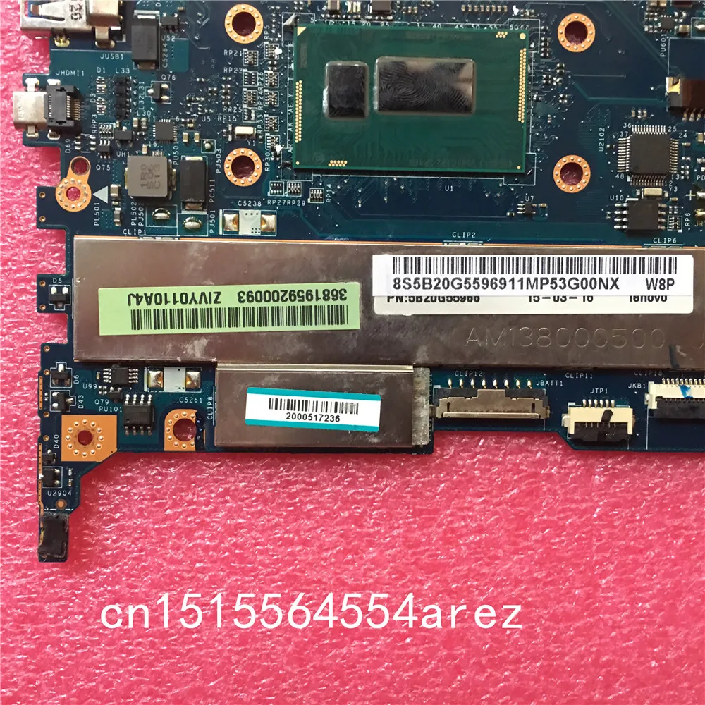 И ноутбук lenovo YOGA2-13 Yoga 2 13 материнская плата с I3-4030U cpu 4G LA-A921P памяти 5B20G55969