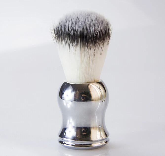 Чистый Кисть для бритья из шерсти барсука кисти бороды позолоченная ручка в