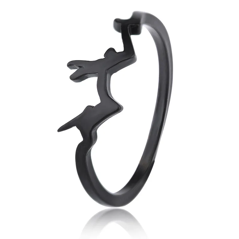 Европейский хит продаж простые в форме горы кольца для мужчин и женщин сделаны из