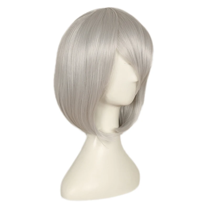 Bchr Для женщин термостойкие Искусственные парики для короткие БОБО прямые