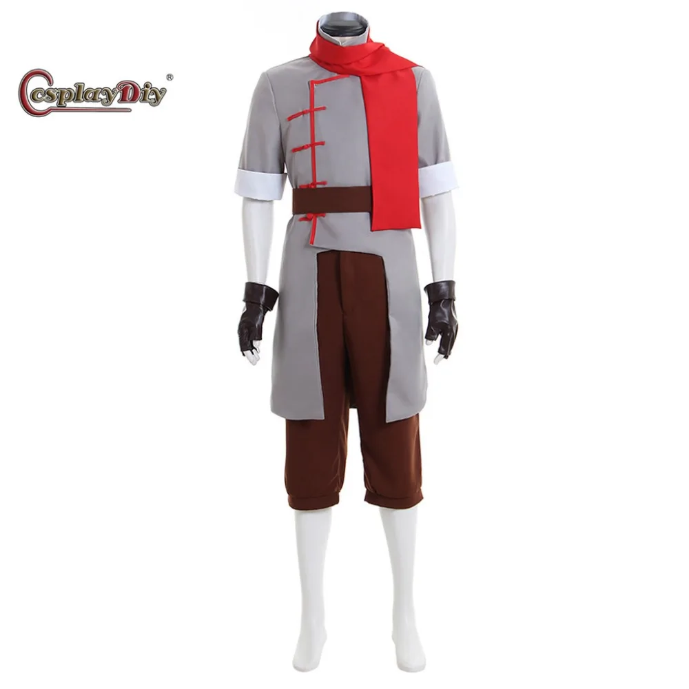 CosplayDiy Аватар: Последний Airbender Косплей Костюм Мако Взрослый мужской наряд для