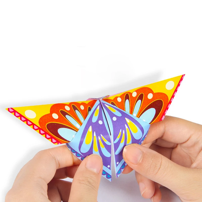 54 шт. детская брендовая книга оригами для 3D пазлов с животным рисунком/Дети DIY