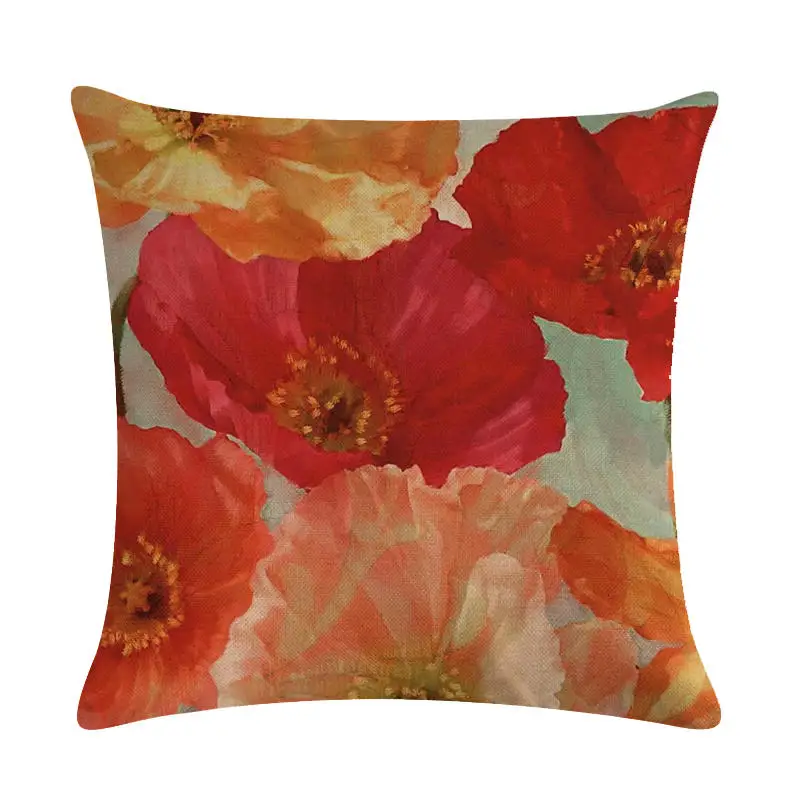 Наволочки из льна и хлопка 45 х45 см | Дом сад