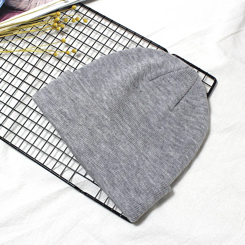 

Outfly Knitted Hat Men's Beanies Winter Hat Unisex Skullies Hat Warm Bonnet Hat