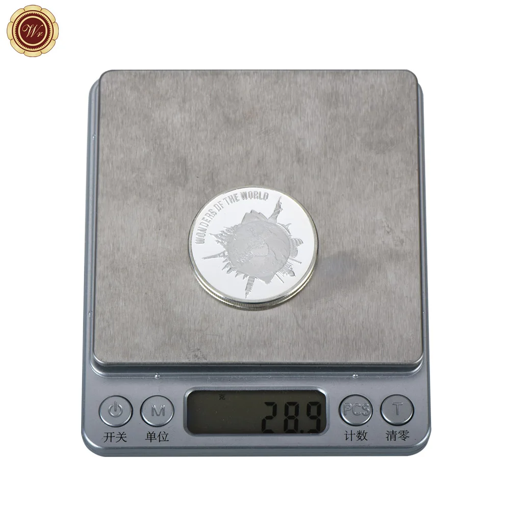 WR Мехико революция памятник сувенирная монета качество чудеса знаменитое здание