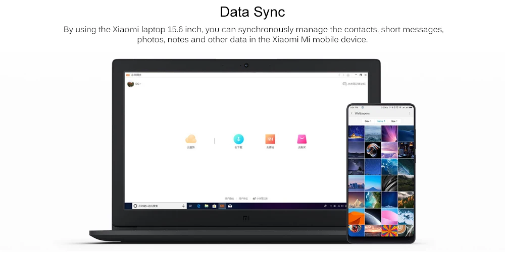 Xiaomi Mi Ruby 15,6 ''ноутбук Windows 10 Intel Core I5-8250U четырехъядерный 8 ГБ 512 ГБ NVIDIA GeForce MX110 отпечаток пальца