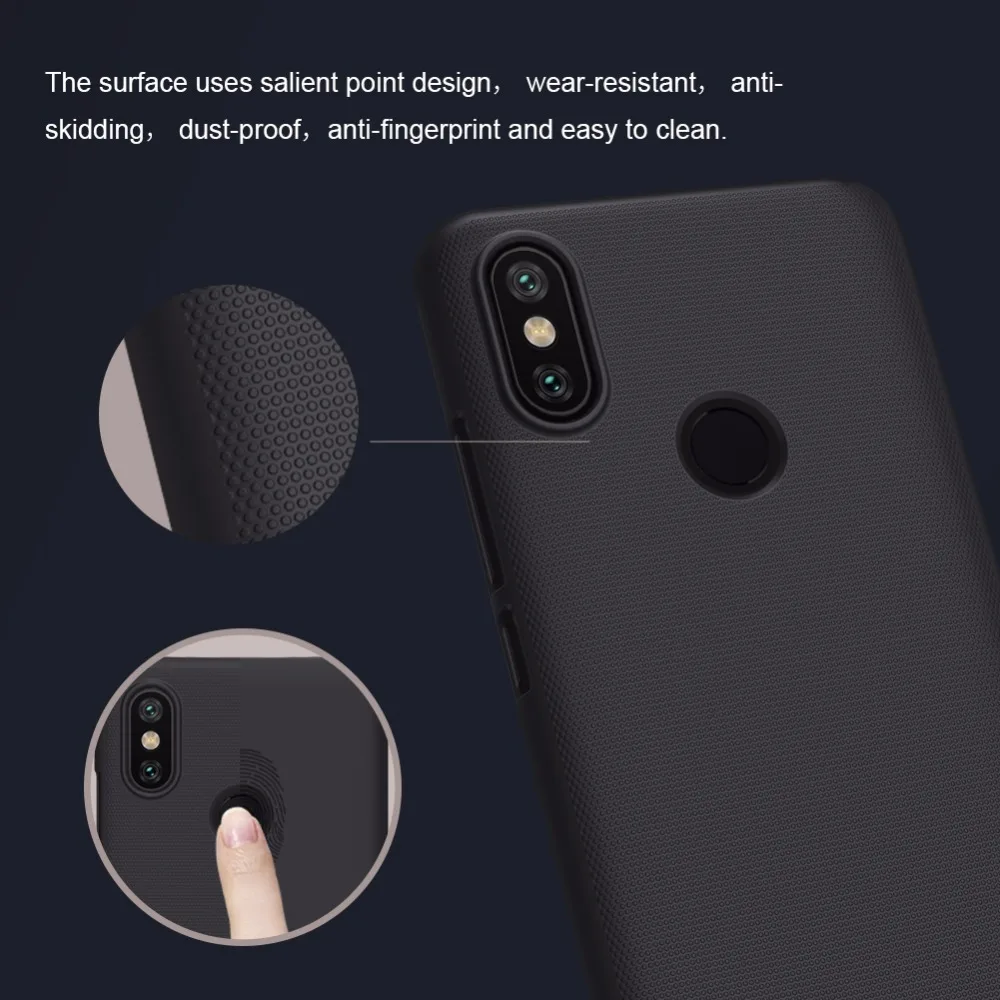 Nilkin Capa для Xiaomi mi 6X/mi A2 чехол Nillkin матовый Жесткий PC пластиковый бизнес-чехол для телефона Xaio mi 6X/mi A2