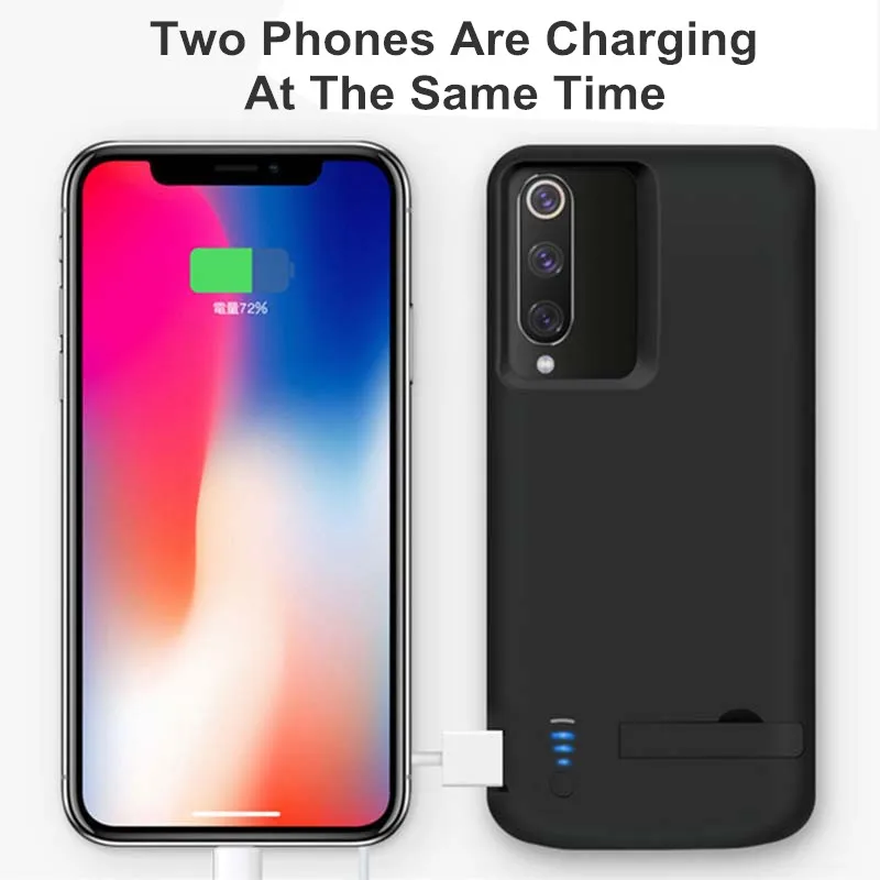 5000 мАч для Xiaomi Mi 9, чехол для зарядного устройства, внешний смарт-чехол для аккумулятора, внешний аккумулятор для Xiaomi Mi 9, чехол для зарядного устройства