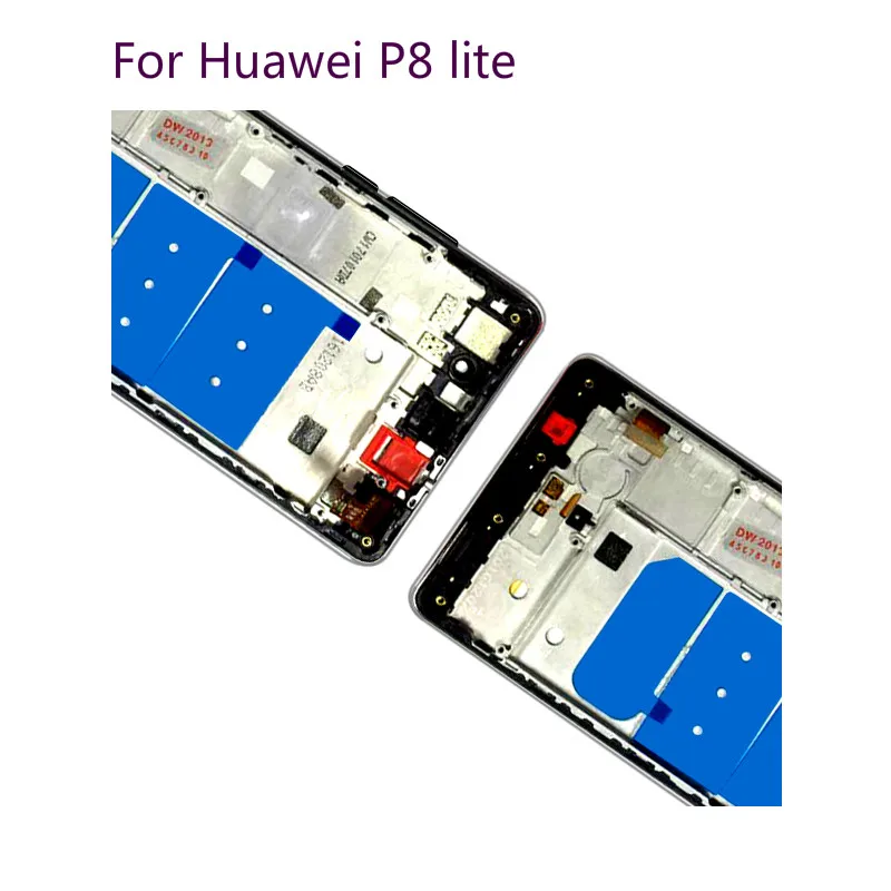 Для huawei P8 lite ЖК дисплей Дисплей frame Сенсорный экран планшета Ассамблеи ALE L04 L21 TL00 L23