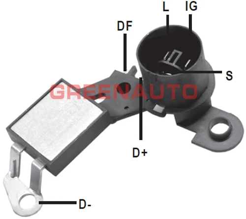 Регулятор напряжения генератора 14 в 1260000460 27700 63030 для TOYOTA Corolla Landcruiser OEM 1002110680