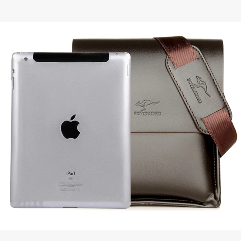 Мужская кожаная сумка кенгуру винтажная деловая через плечо с клапаном лето 2019| |