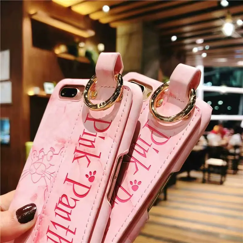 Case Skin For OPPO R15 R11 S Plus R9 A59 A73 A77 A79 A83 Pink Panther Fashion Shell Fundas Coque |