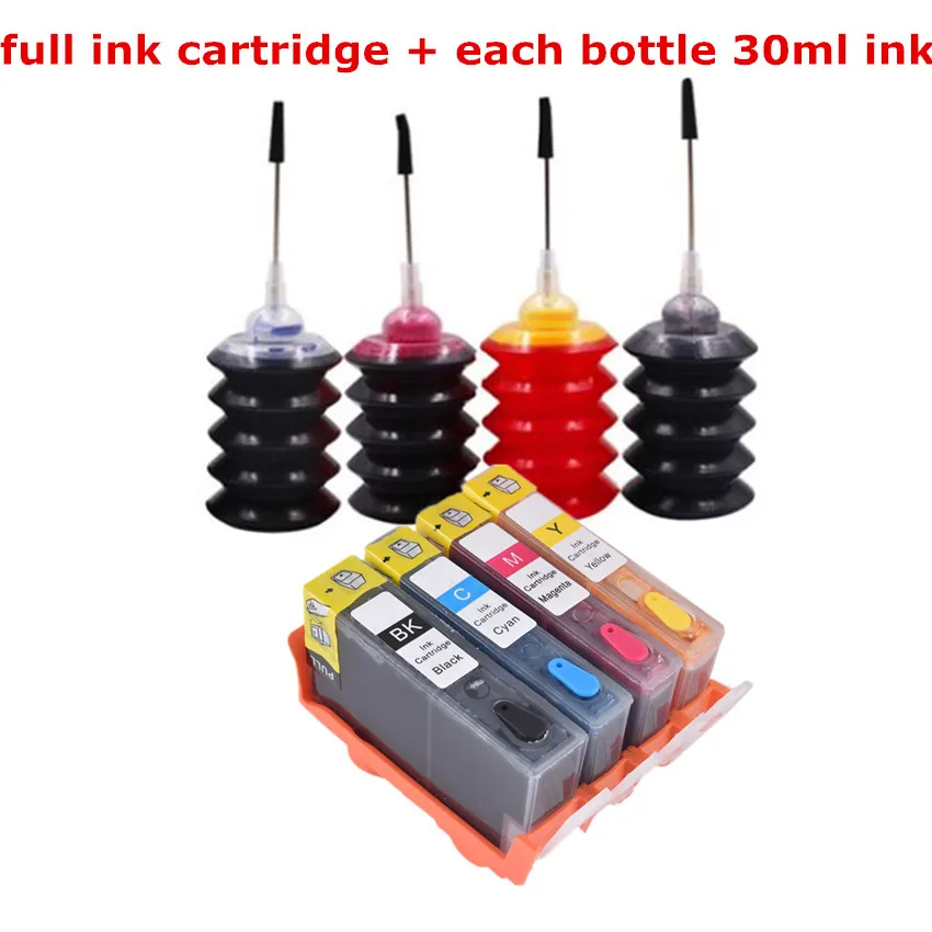 Набор чернил для принтера HP 364 XL многоразовый картридж B110e B111a B109a B109d B109f B109n