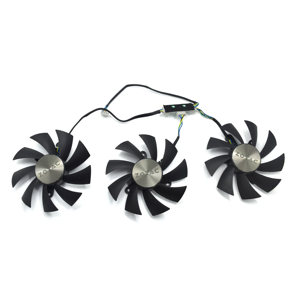 87 мм GA92S2U DC 12 В 0.46A кулер вентилятор Замена для ZOTAC GTX 1080TI AMP EXTREME 11G Графика Видеокарта Охлаждающие вентиляторы