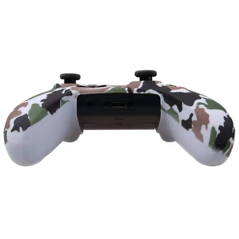 Водопроводный Камуфляжный силиконовый чехол для microsoft Xbox One X и Xbox One S контроллер x 1 с PRO thum