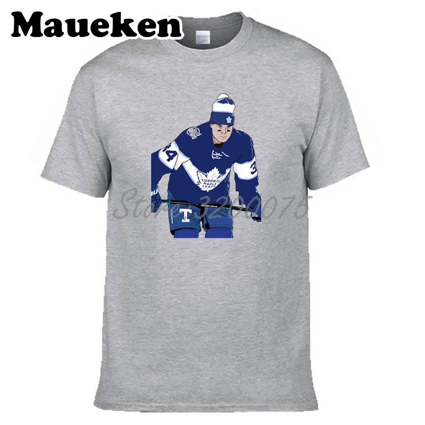 Auston Matthews 34 Мужская футболка toronto одежда мужская W17121002|t shirt men|men tshirtt |