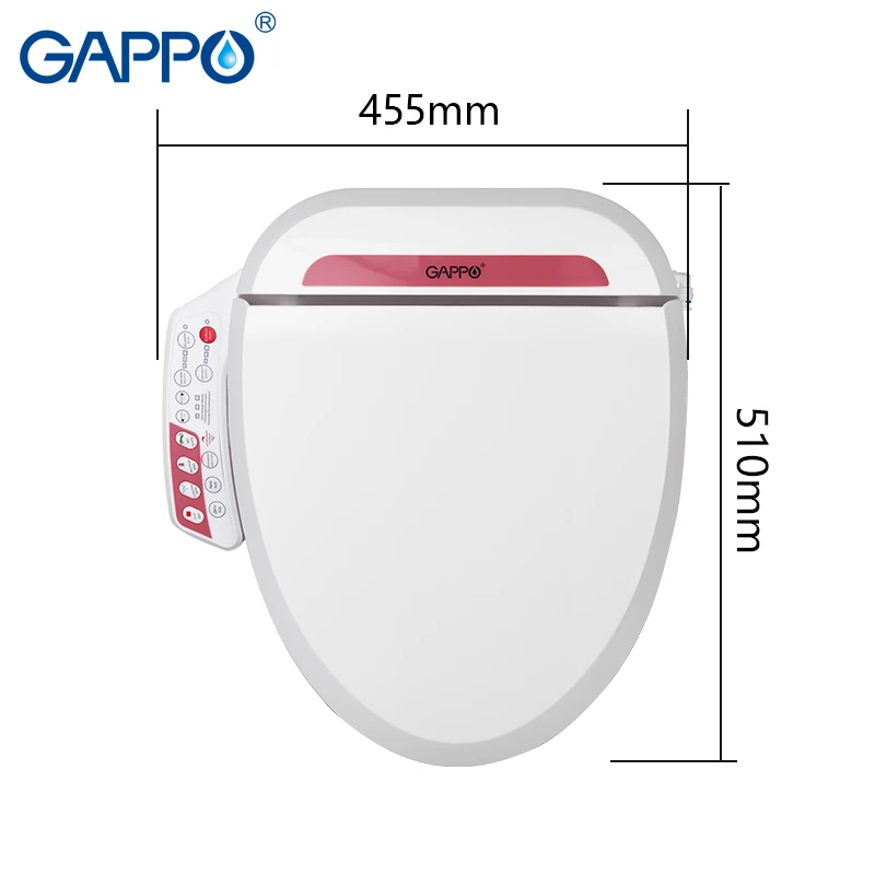 GAPPO Смарт сиденья для унитаза панель управления быстрый Подогрев крышка