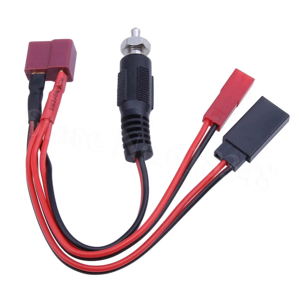 Кабель адаптера зарядного устройства 3 в 1 Deans T Plug (мама) адаптер свинцовый шнур с