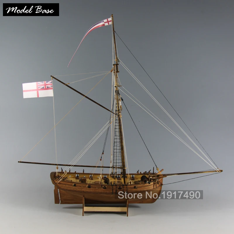 Набор деревянных моделей для лодок развивающая Игрушечная модель сборки DiyTrain