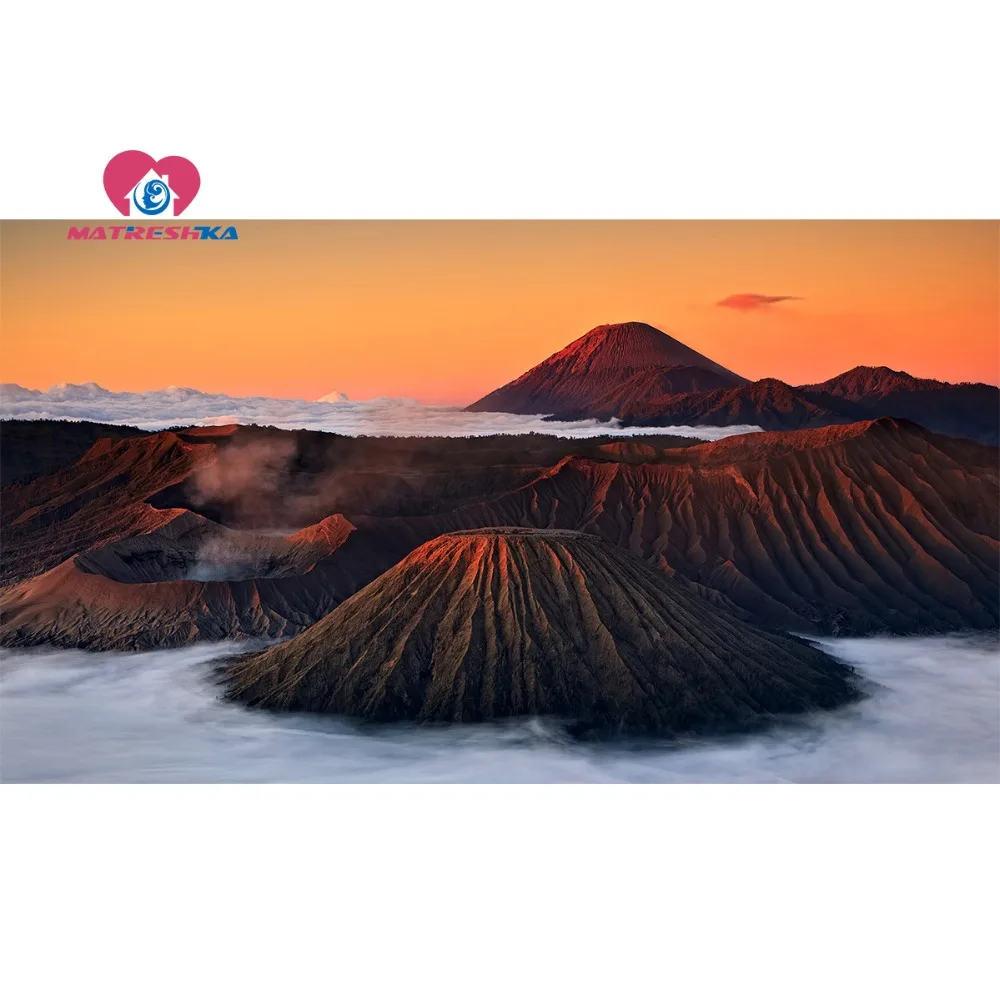 Алмазная вышивка Пейзаж Природа картина Стразы кристаллы 5d мозаика изображение