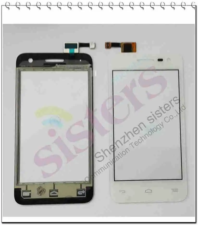 5 шт. оптовая продажа белый сенсорный экран дигитайзер панель для Alcatel Pop S3 5050 5050X