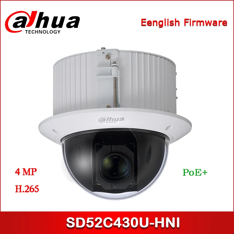 Dahua IP камера 4MP SD52C430U HNI 4 5 мм ~ 135 30x PTZ сетевая Поддержка PoE + безопасности|Камеры
