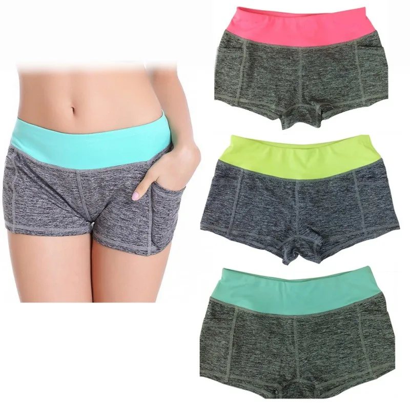 Шорты для фитнеса йоги спиннинга несколько цветов бега тенниса улицы спортзала