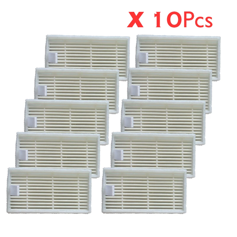 10 шт./лот Hepa фильтры для CHUWI V3 iLife X5 V5 V3+ V5PRO ECOVACS CR130 CR120 CEN540 CEN250 ML009 пылесос Запчасти