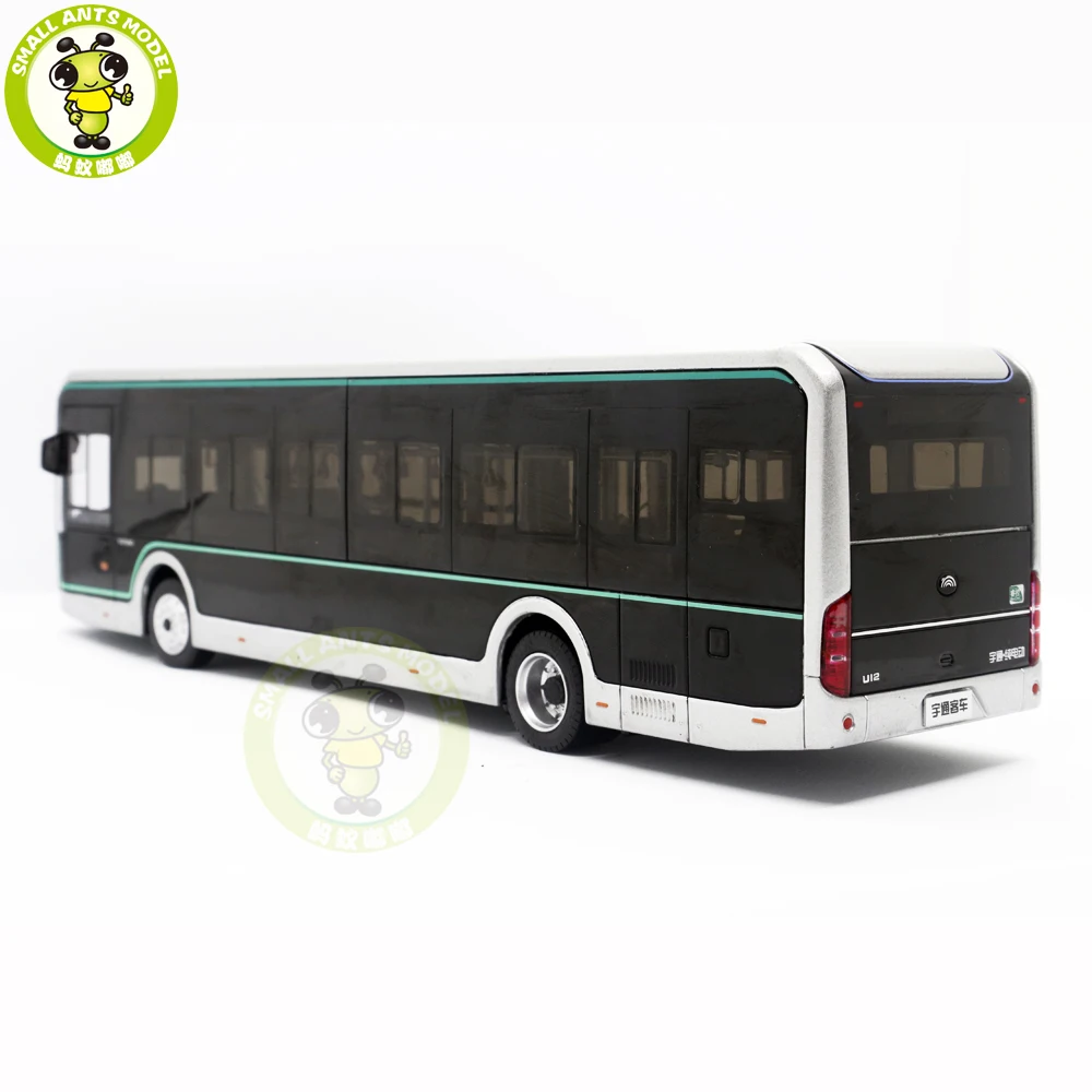 1/42 YuTong U12 городской автобус литой под давлением автобус модель автомобиля для мальчиков и девочек подарки игрушки для детей