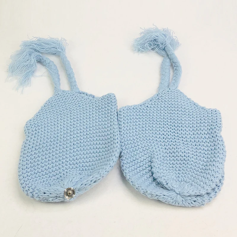 Зимняя милая детская шапка с помпоном и шарф вязаная из натурального меха енота