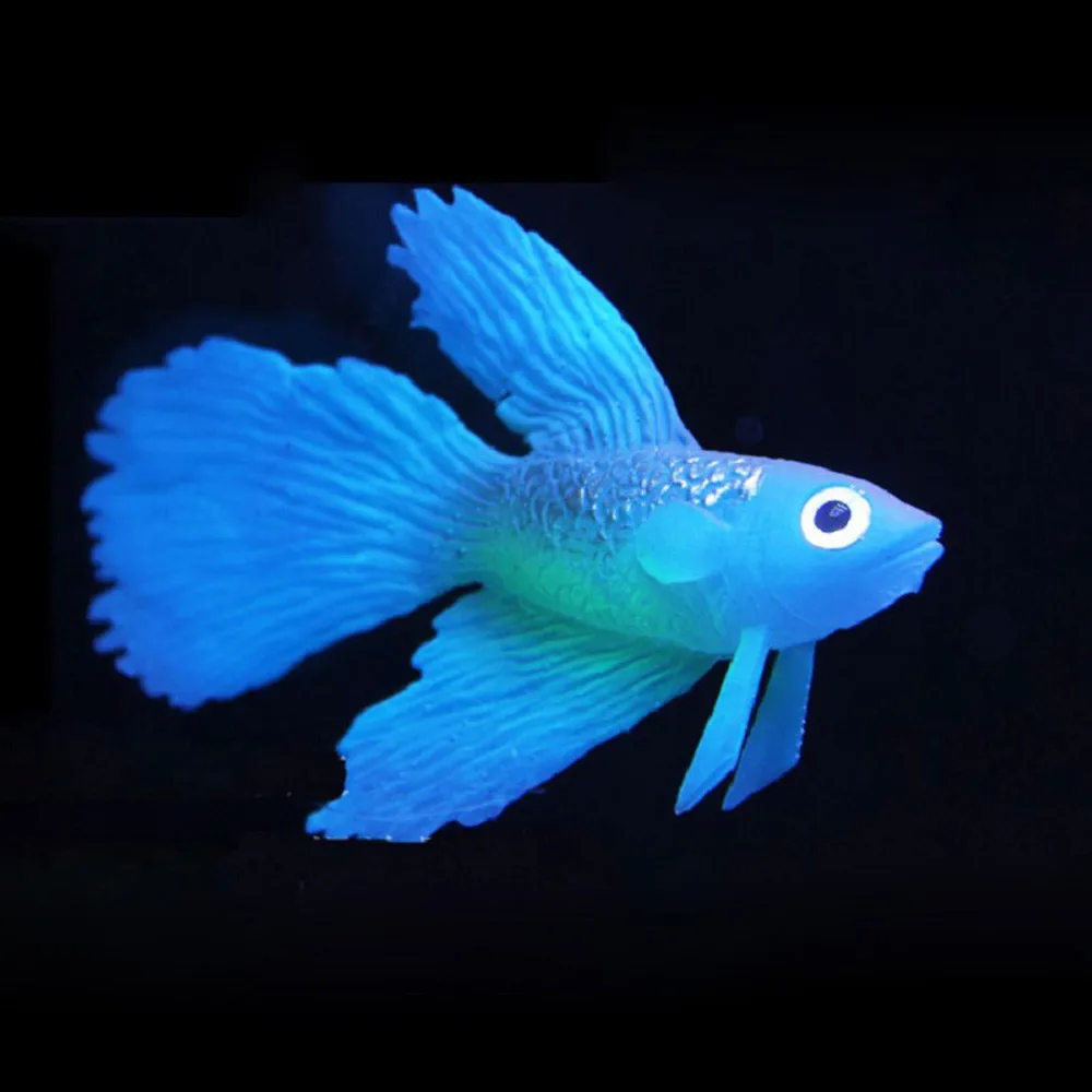 Светящийся эффект искусственный лев рыба аквариум украшение для аквариума