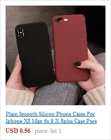 Милый цветной Мягкий чехол из ТПУ для iPhone 6, 6 S, 7, 8 Plus, чехол для телефона, чехол s, для iPhone X, XR, 11 PRO, XS, MAX, мягкий силиконовый чехол
