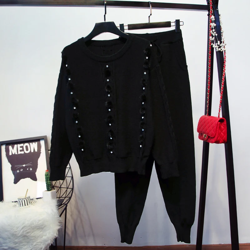 Новая мода 2018 осень-зима дизайнерская стильный костюм комплект Для женщин