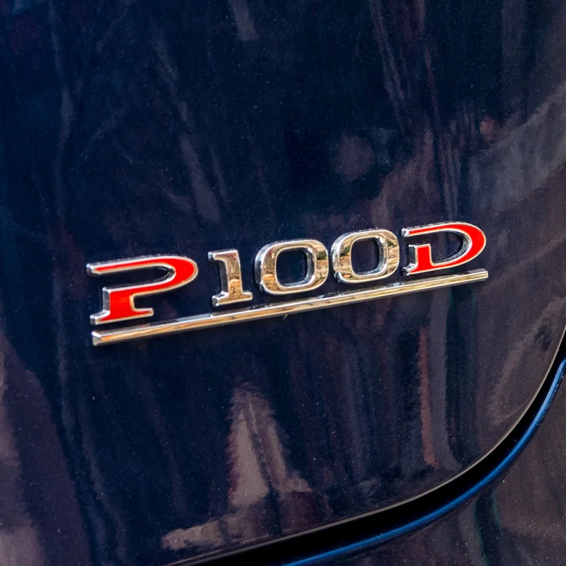 Noizzy P100D модель S автомобильный брызговик наклейка для багажника задняя дверь 3D