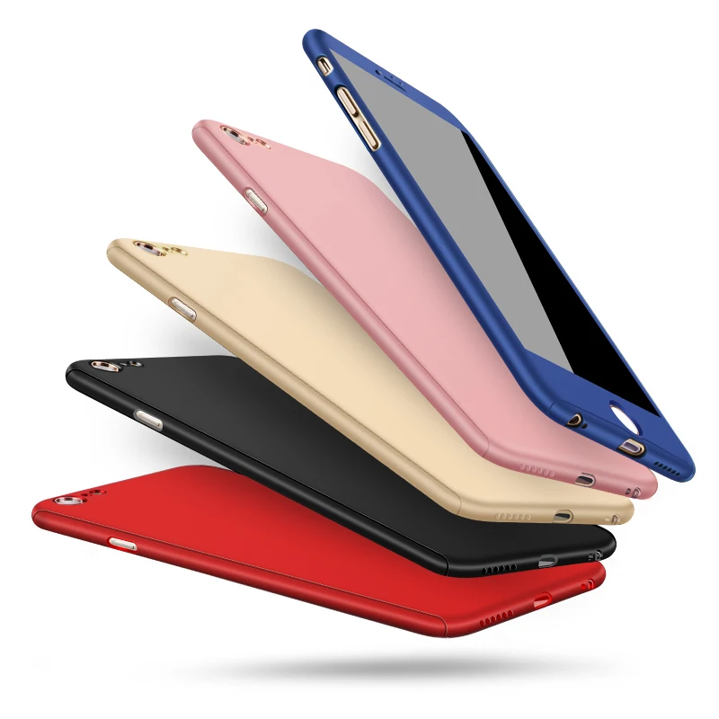 Чехлы с полным покрытием на 360 градусов для телефонов iPhone 6 S 7 8 Plus X XR Xs Max