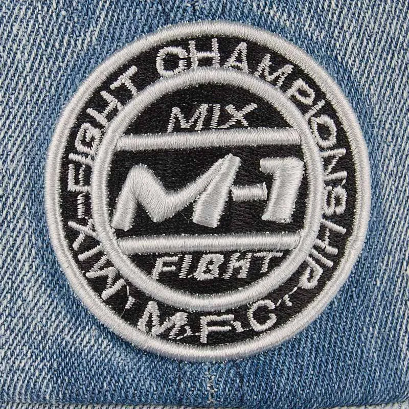 Бейсболка унисекс джинсовая с вышивкой CP0253 | Аксессуары для одежды