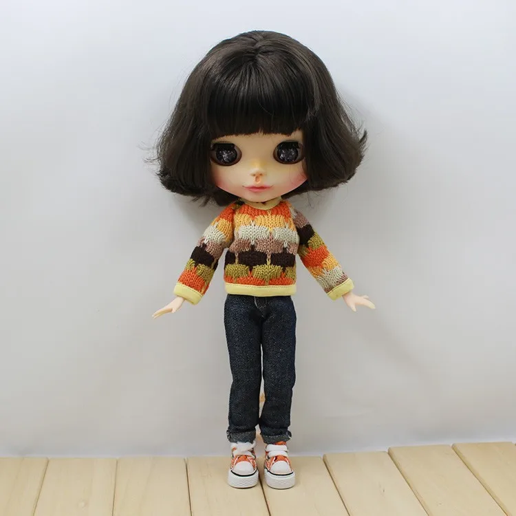 DBS blyth куклы icy одежда цветной свитер подходит 1/6 bjd обычный шарнир Озон licca тела|blythe