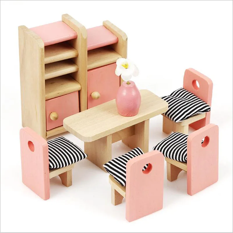 Кукольные аксессуары ZWSISU мебельные наборы для спальни столовой пляжный зонт