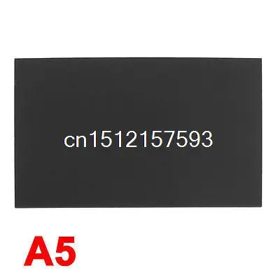 Лист из плексигласа черного пластика 3 мм Размер A5 148 x 210 мм|sheets black|sheet plexiglasssheet plastic