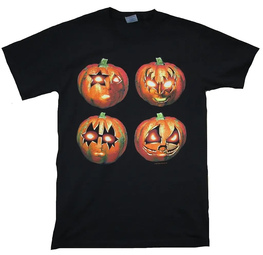 Редкие Официальные Товары Jackolantern Helloween рок звезда футболка g.S 46 170 мультфильм