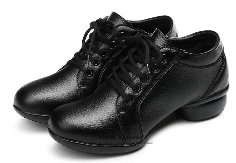 Comemore/Танцевальная обувь для женщин кожаные кроссовки с мягкой подошвой