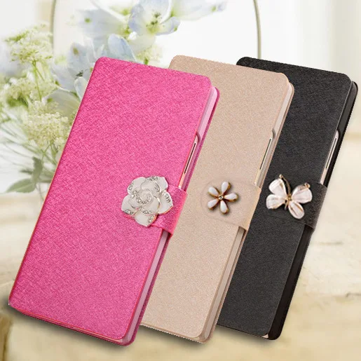 Для Coque BQ BQS 5065 чехол искусственная кожа мода люкс Flip кремния Телефонные Чехлы для