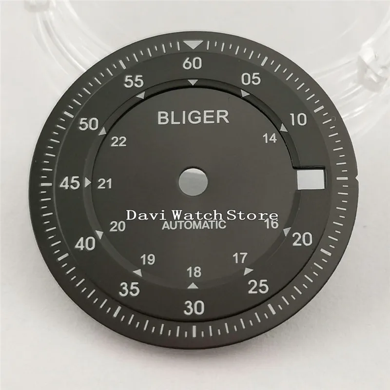28.5mm Bliger Dial fit ETA 2836/2824 2813/3804 Miyota 82Series movement A901 | Наручные часы