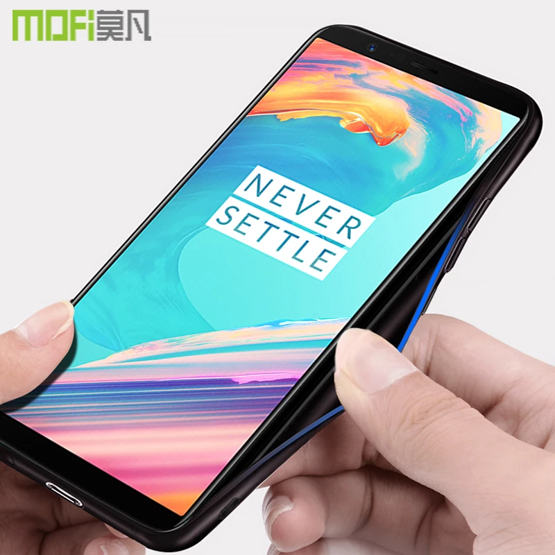 Oneplus 5 т чехол MOFI сплошная ЗАЩИТА Жесткий чехол Т один плюс 5 т крышка conque антидетонационный oneplus 5 Чехол